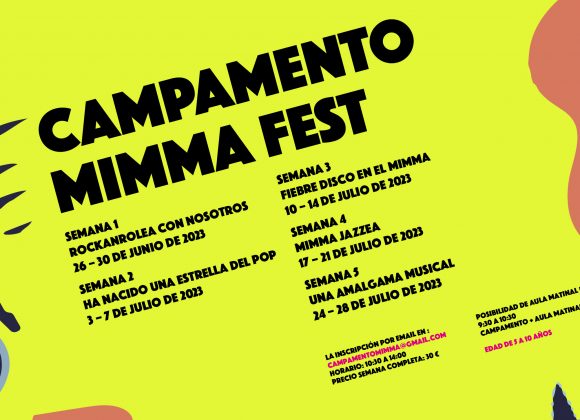 CAMPAMENTO DE VERANO “MIMMA FEST”